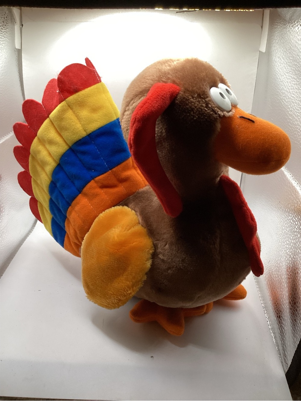 vintage 1987 "Terence Turkey" (or Butterball) plush toy